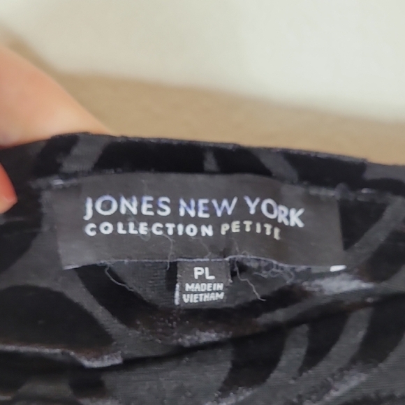 Vintage Y2K Burnout Velvet Midi Skirt Size L Black Witchy Whimsigoth Vamp 90s - Picture 6 of 12